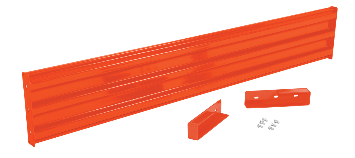 VESTIL GR-F3R-DI-9-OR Drop-In Style Guard Rail 9 Ft Orange | CY7KNT