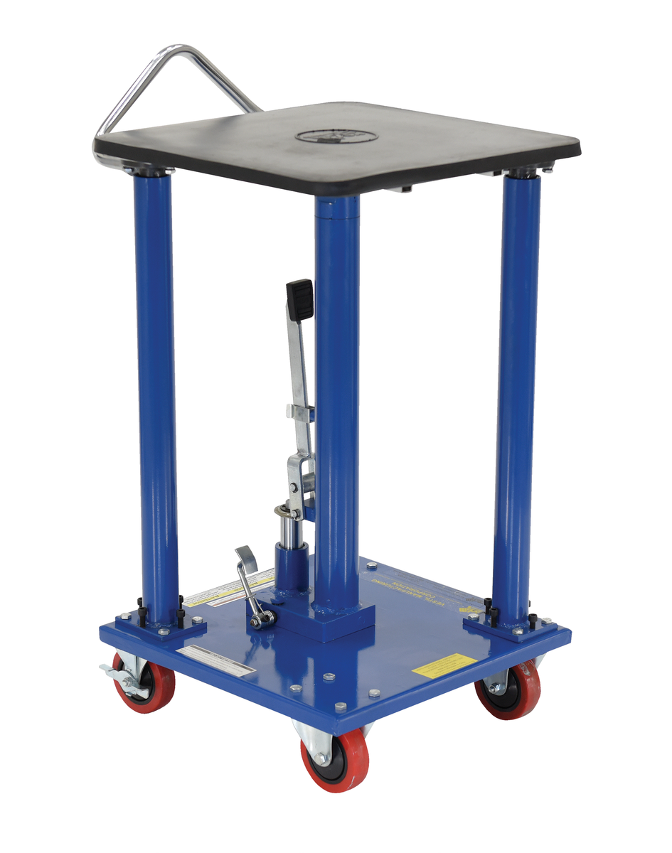 VESTIL HT-05-1818A Hydraulic Lift Table, 18 x 18 x 49 Inch Size | AE2RHB 4ZD20