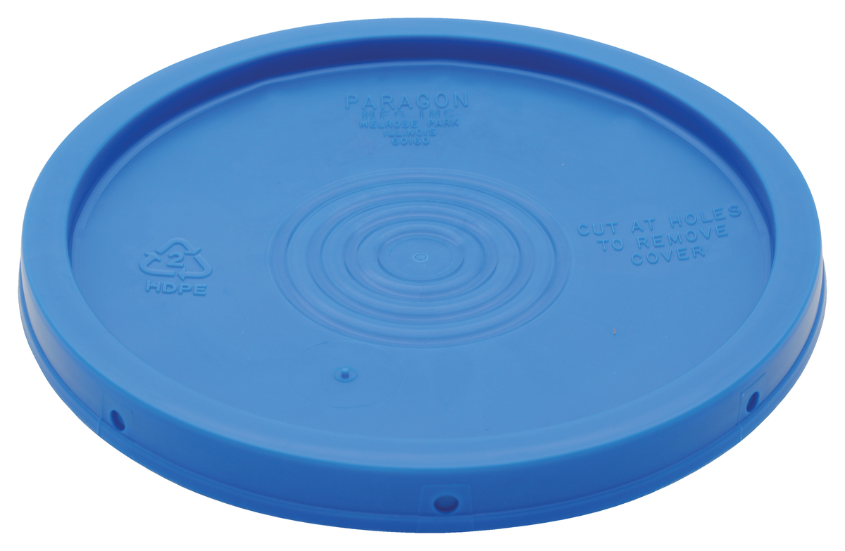 VESTIL LID-54-PB Standard Lid, for 3.5, 5, 6 Gallon, Pail Blue | AG7VMD