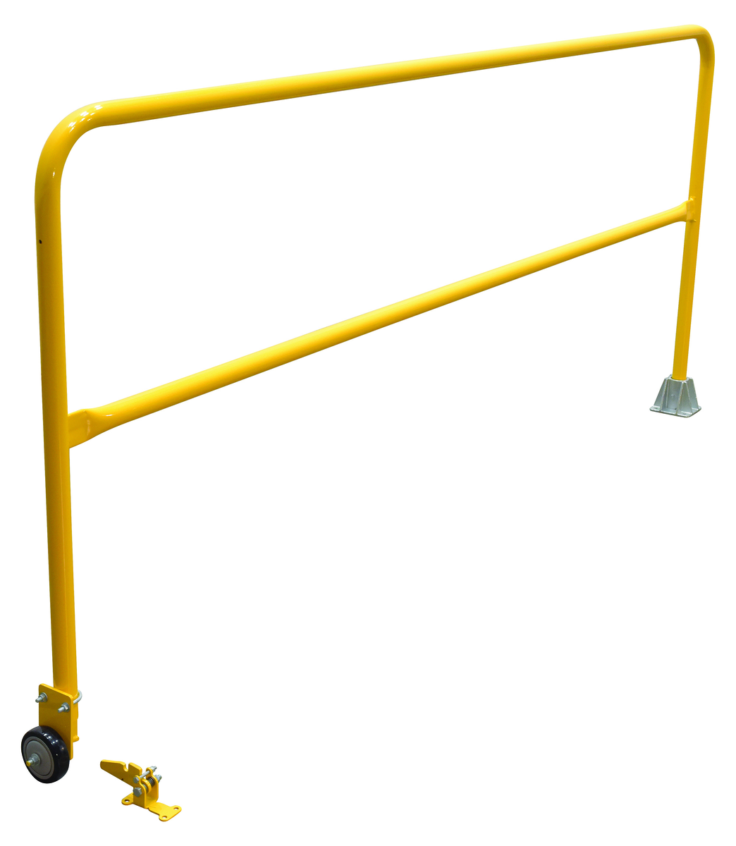 VESTIL SSG-9 Dock Safety Swing Gate, 108 Inch Width | AG7ZMR