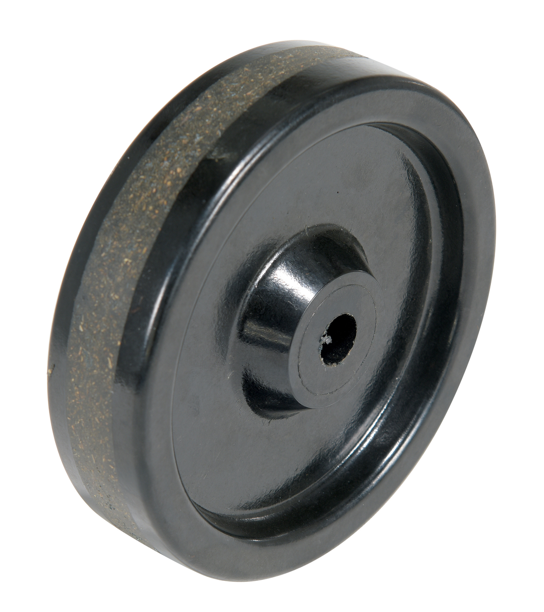 Phenolic Wheel 5 Inch Diameter x 1-1/2 Inch Width Black/Silver 450 lbs Capacity