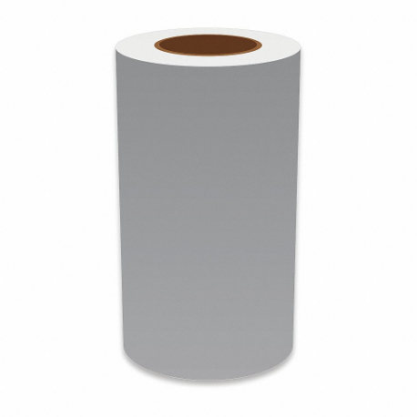 VNM SIGNMAKER VNMGR-3228 Continuous Label Roll, 9 Inch X 150 Ft, Vinyl, Gray, Indoor/Outdoor | CU7ZWV 36UT89
