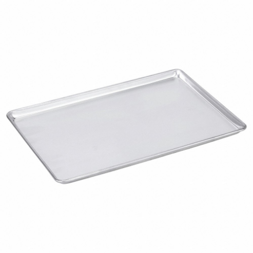 VOLLRATH 9001 Full Size Sheet Pan, Aluminum, 17 3/4 Inch Width, 1 Inch Depth, Closed Bead | CJ2GNN 4RZD8