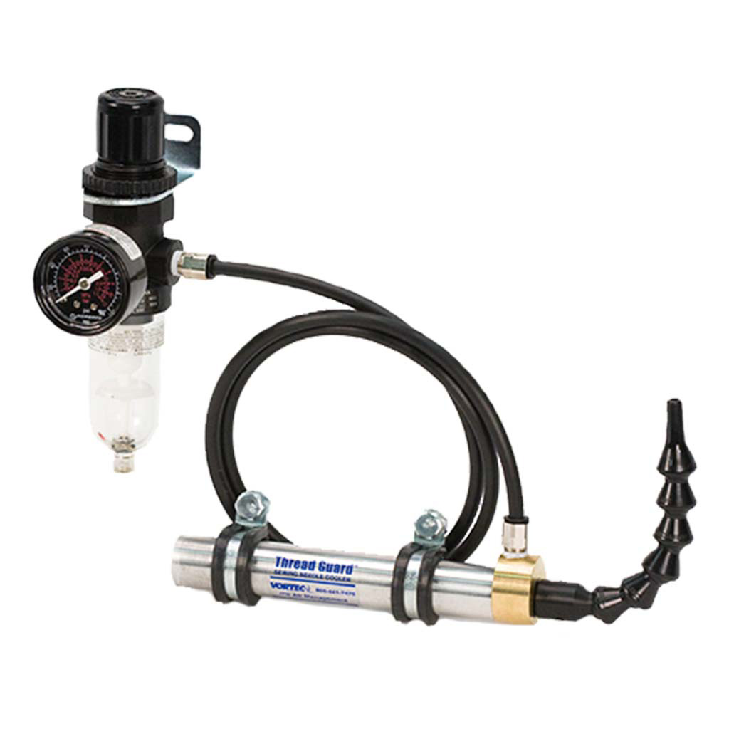 Thread Guard Needle Cooler System