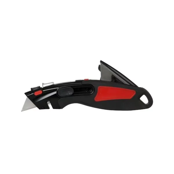 Auto Lock And Auto Retractable Utility Knife, w/ 1 Blade