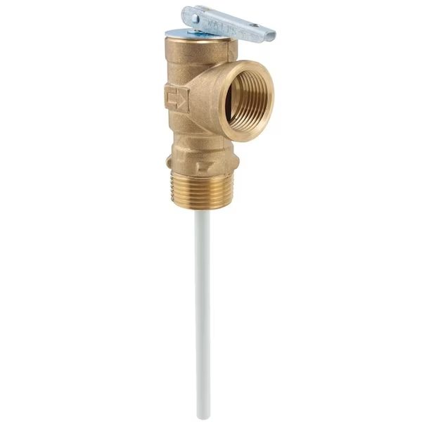 Relief Valve, 3/4 in MNPT x FNPT, 75 to 150 PSI Operating, Brass
