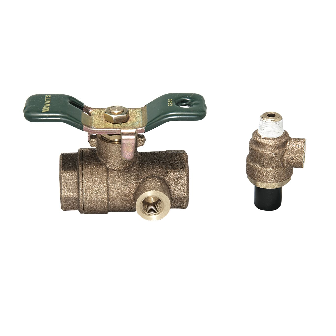WATTS LFFBV-TC-TH 3/4 Ball Valve, 3/4 Inch Inlet, 350 Deg. F Max. Temp., 600 Psi | CC7KZH 0792513