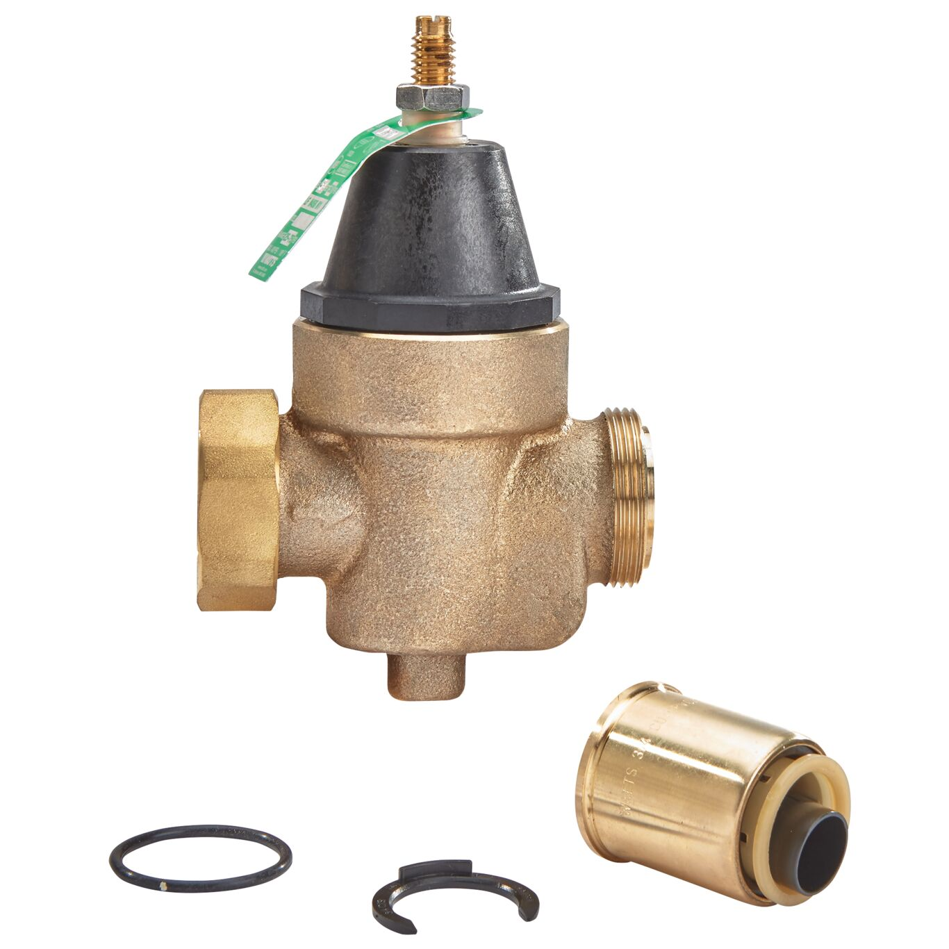 WATTS LFN45BM1-U-QC 3/4 Water Pressure Reducing Valve, 25 To 75 Psi, 3/4 Inch Size, Copper Silicon Alloy | BP4FVG 0121279