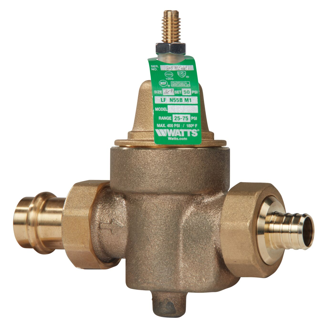 WATTS LFN55BM1-DU-PR-PEX 1