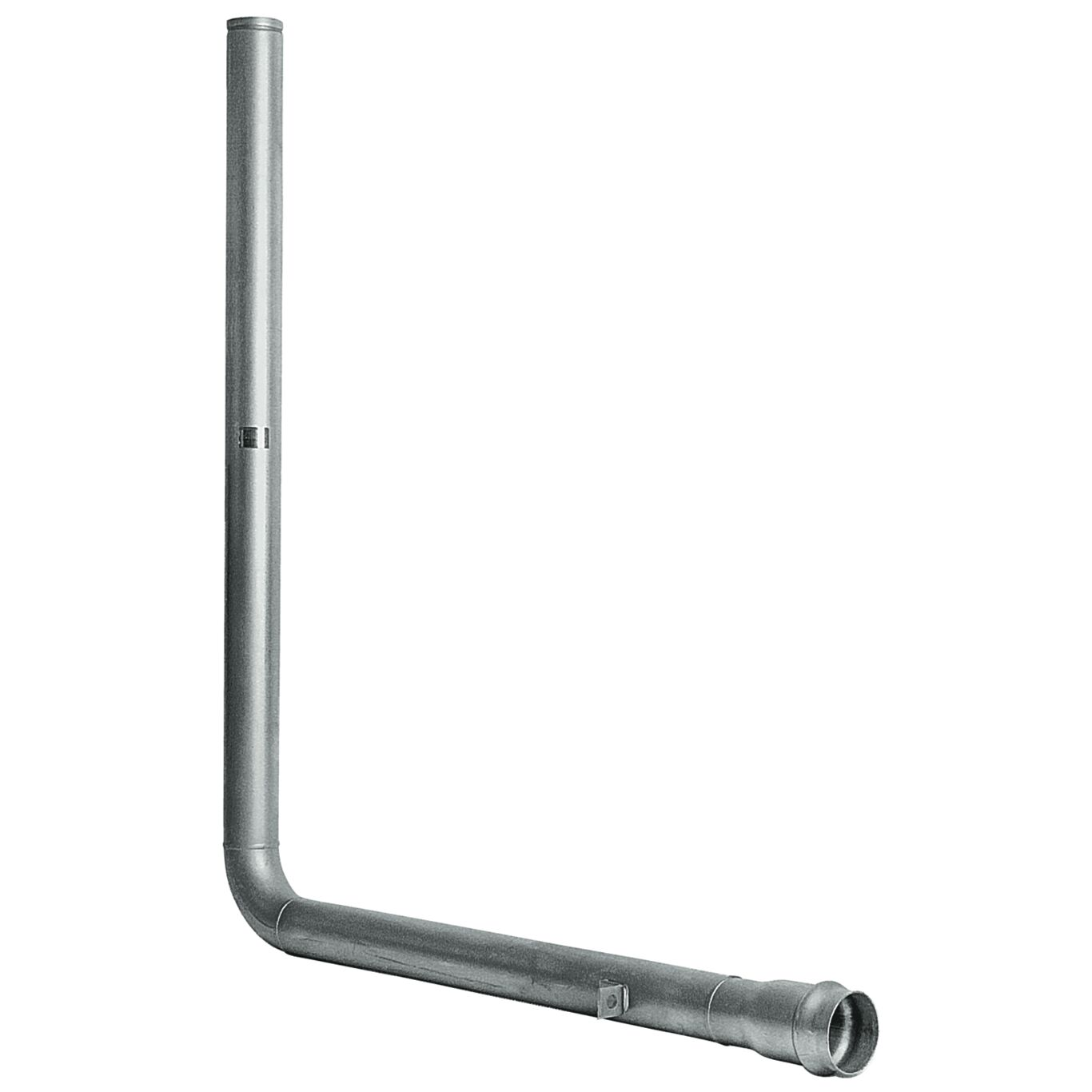Riser, Flange x Cast Iron Pipe, 10 Inch Size, Stainless Steel