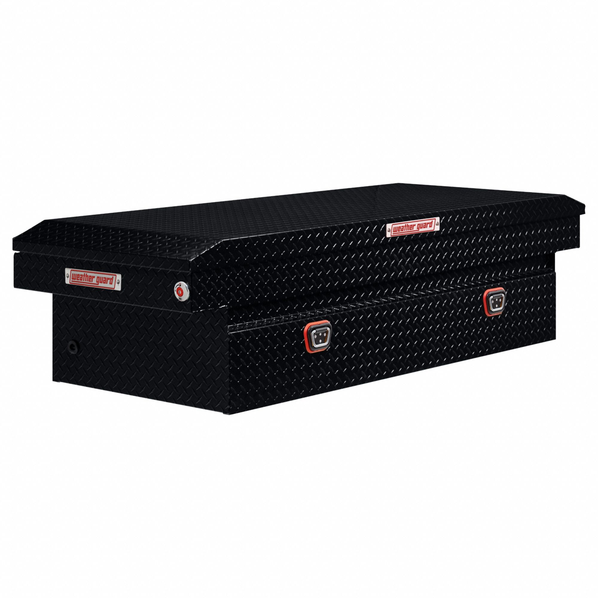 Crossover Truck Box, Single Lid, 72 Inch Overall Wd, Aluminium