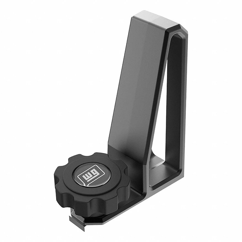 Cargo Stop, 6 13/32 Inch Wd, 6 13/32 Inch Overall Ht, 2 5/16 Inch Lg, Black, 2PK