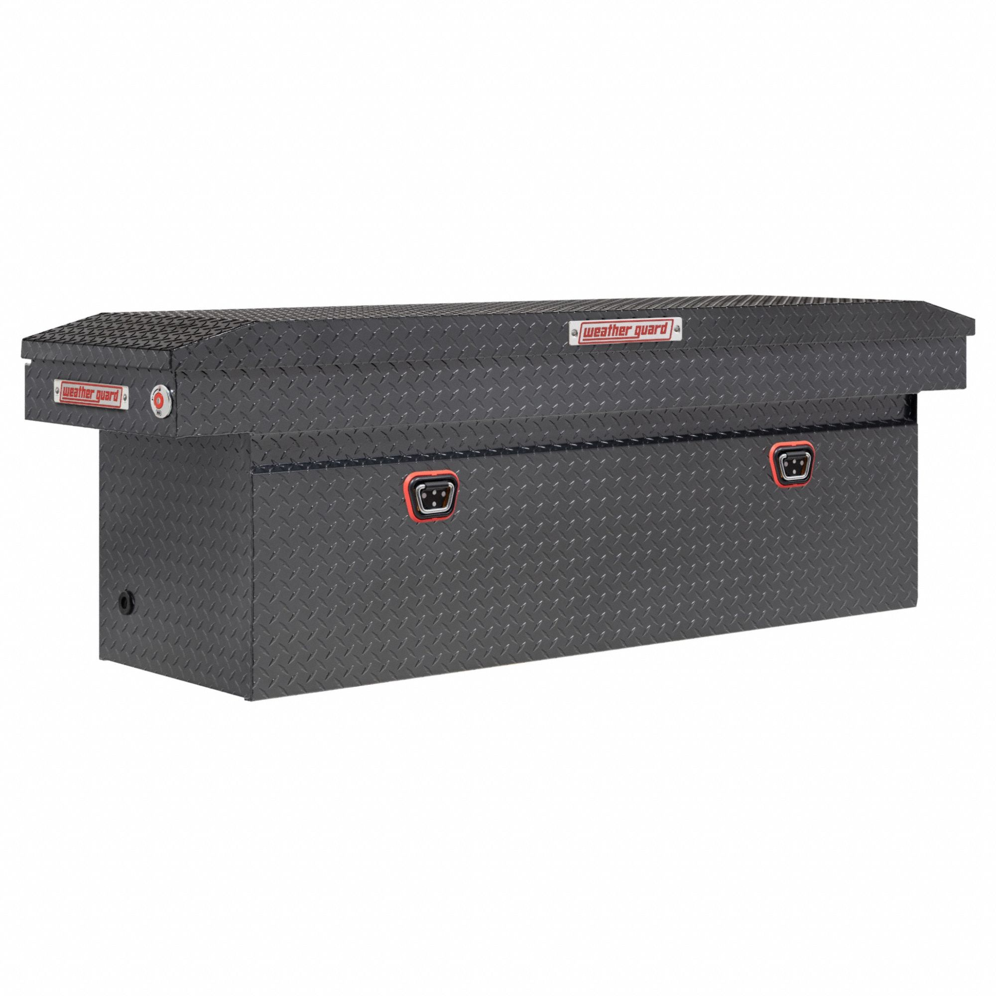 Crossover Truck Box, Single Lid, 72 Inch Overall Wd, Aluminium