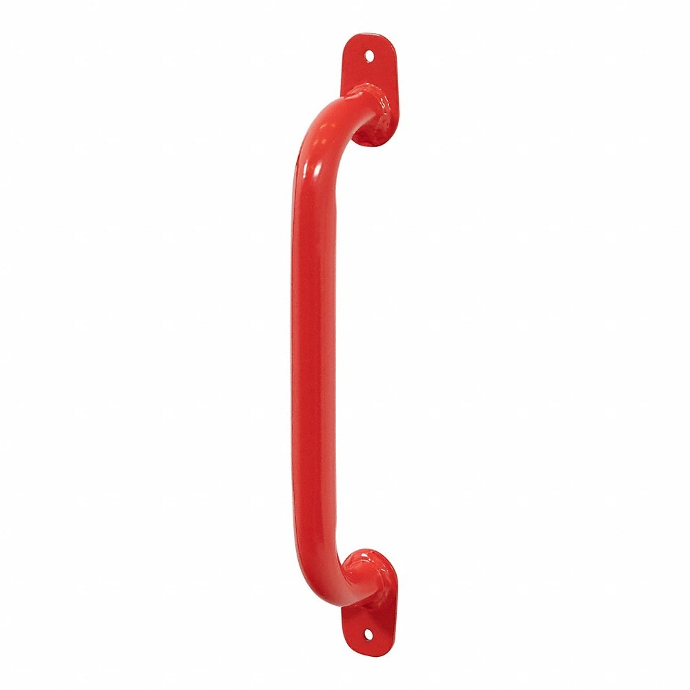 Grab Handle, Grab Handle, Steel, 14 13/32 Inch Lg, 2 13/16 Inch Width, Red