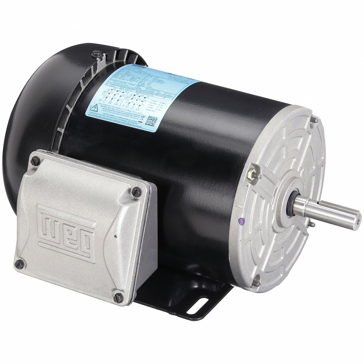 WEG .5012ES3E56-S General Purpose Motor, 3 Phase, Tefc 1/2 Hp, 1160 Rpm, 56 | AG4ZNR 35JF88