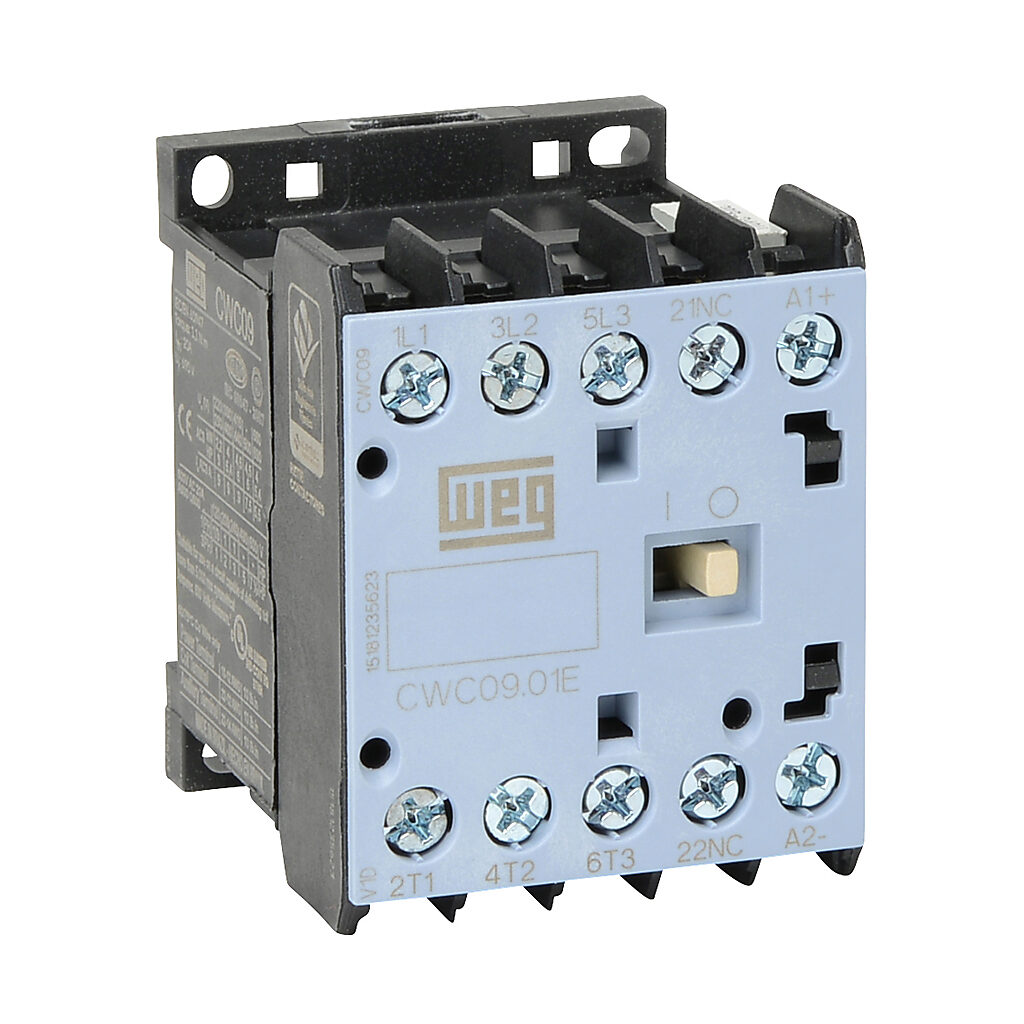 WEG CWC09-01-30V24 Contactor, 180-208V at 50Hz/208-240V at 60Hz | BD3VJF