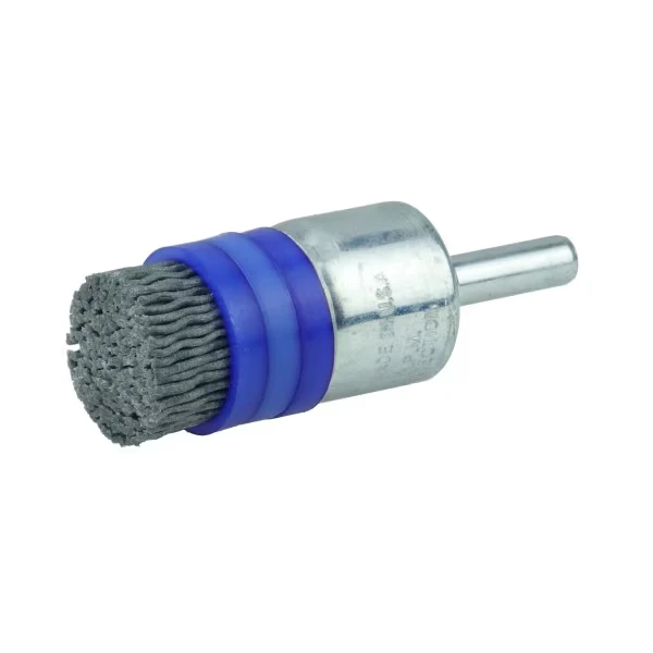 3/4 Inch Banded Nylox End Brush, .035/180SC Crimped Fill
