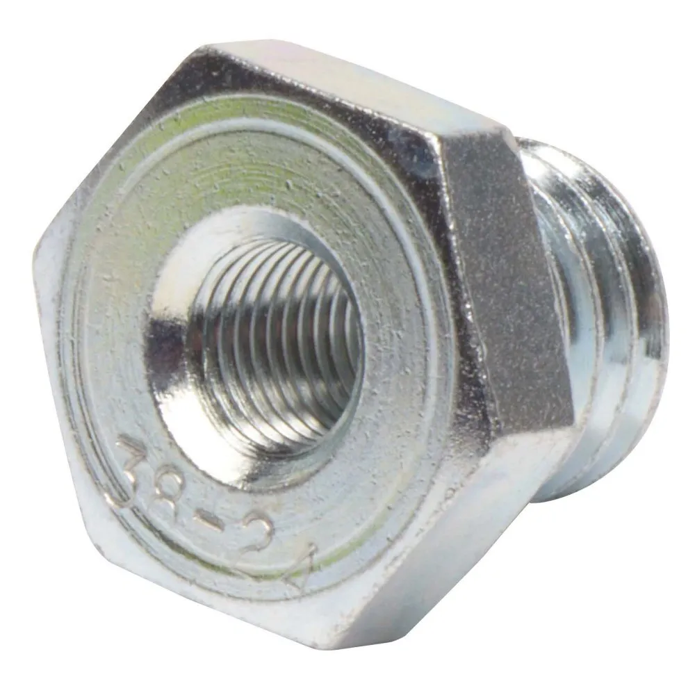 Adapter 5/8 Inch-11 UNC to 3/8 Inch-24 UNF Nut