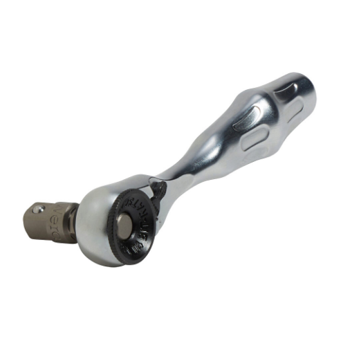 Mini Bit Ratchet, Switch Lever, 1/4 Inch Drive, 6 Deg. Return Angle