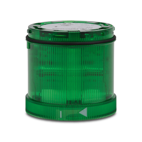 WERMA 64320067 Tower Light Module Flashing, 115VAC, Green, Pulse, 70 mm Dia, 12, Xenon | CU9WAB 452T47