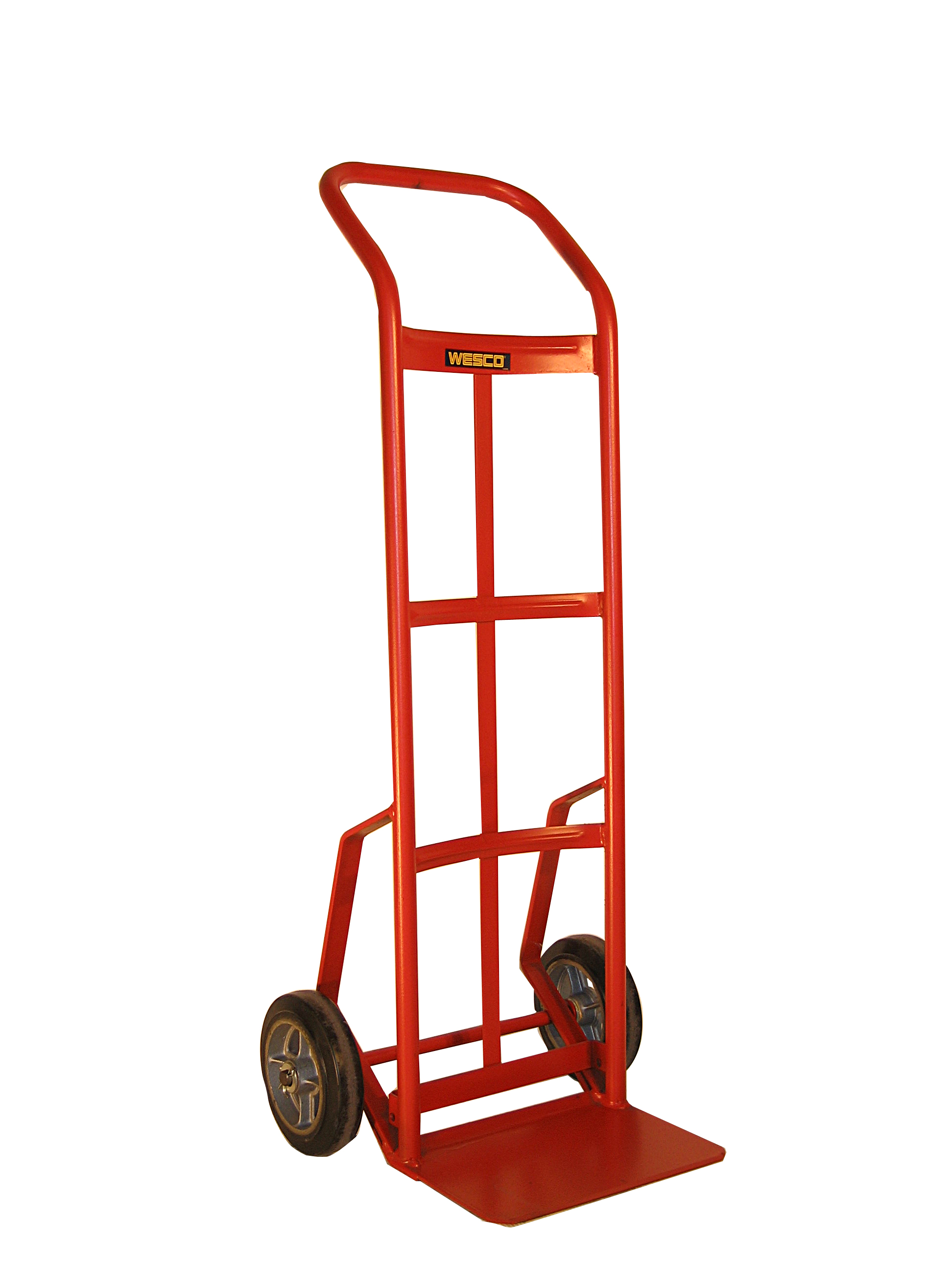 WESCO 210265 Heavy Duty Steel Hand Truck With Swept Back Handle, 800 Lbs Capacity | AG7HPV 156RN-HB