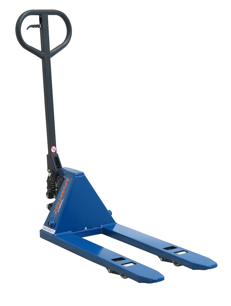 Pallet Truck with 15 x 31 1/2 Inch Forks, 1100 lbs Capacity