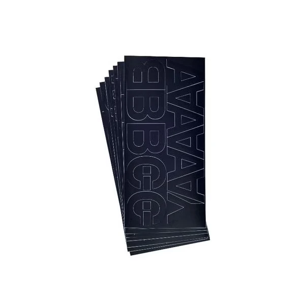 Permanent Vinyl Lettering, Helvetica 2 Inch