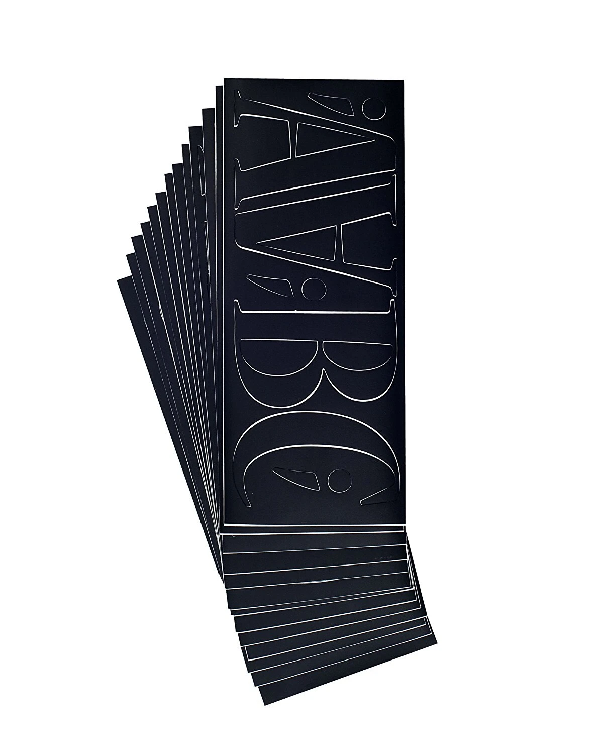 Permanent Vinyl Lettering, Nueva 4 Inch