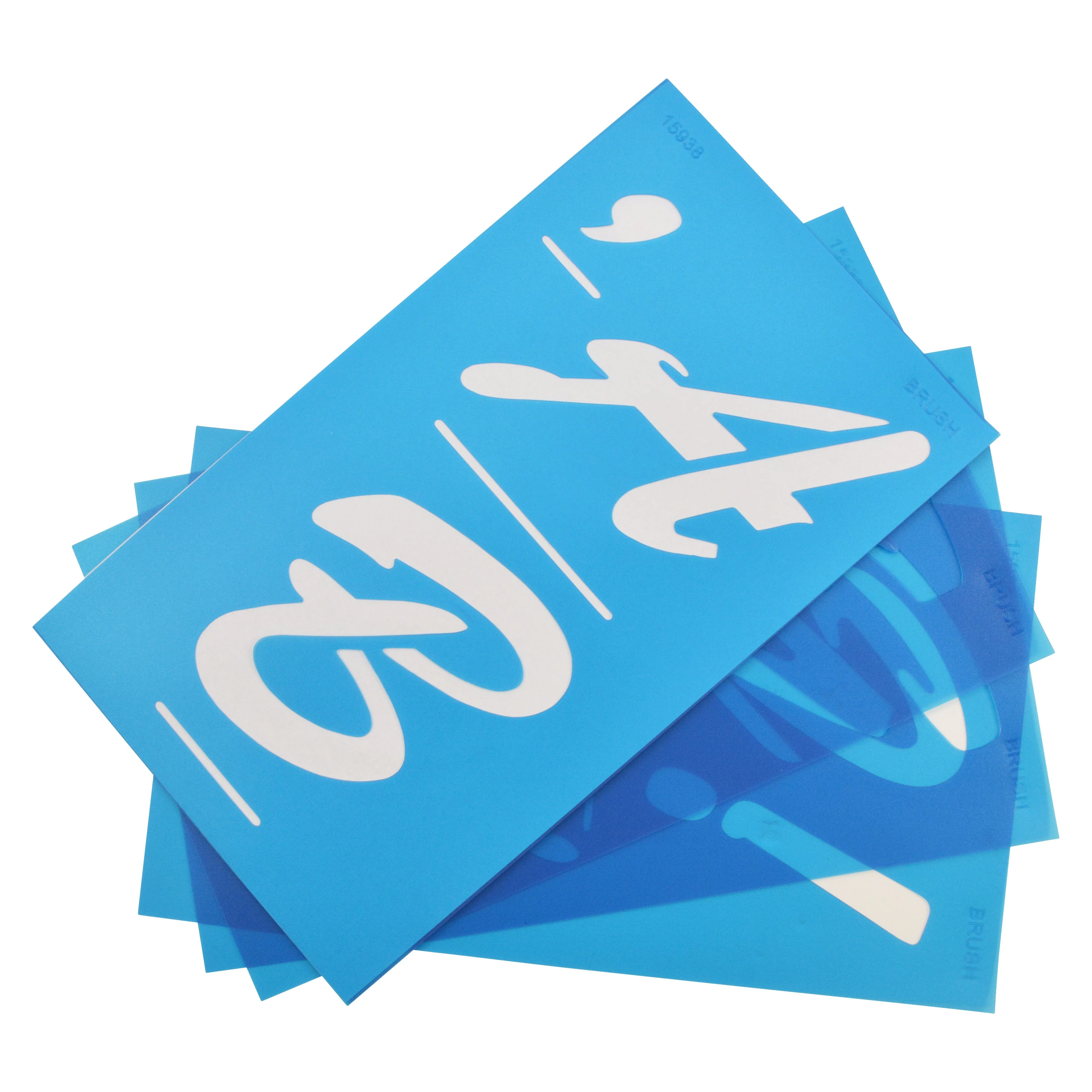 Stencils, Brush 4 Inch