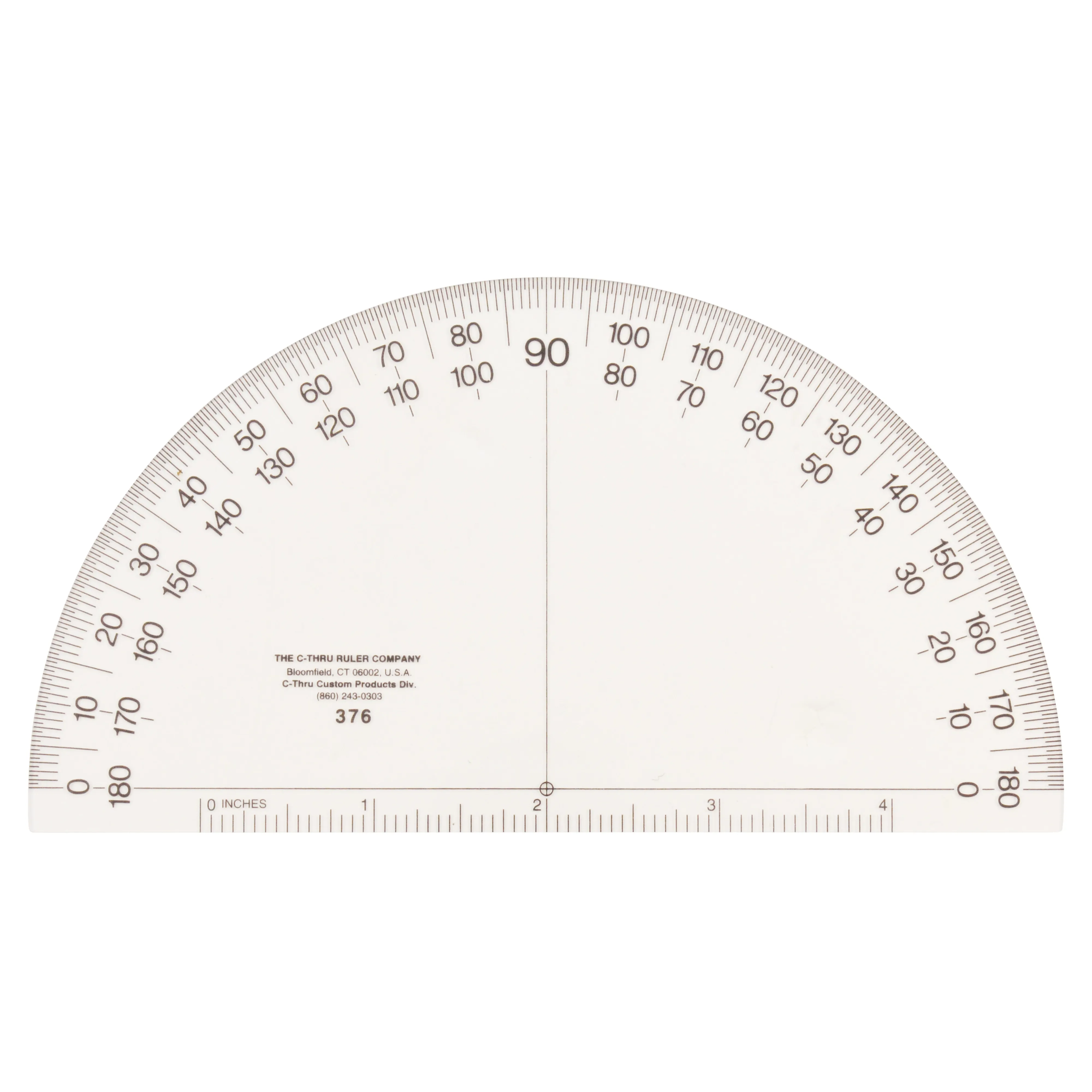 Protractors, 6 Inch 180 Protractor, Weight 0.02