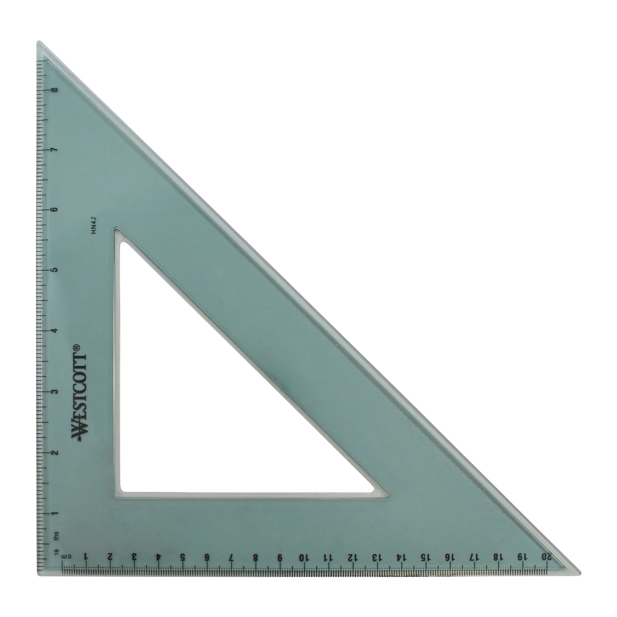 Triangles, 8 Inch Calibrated Triangle- 45/90