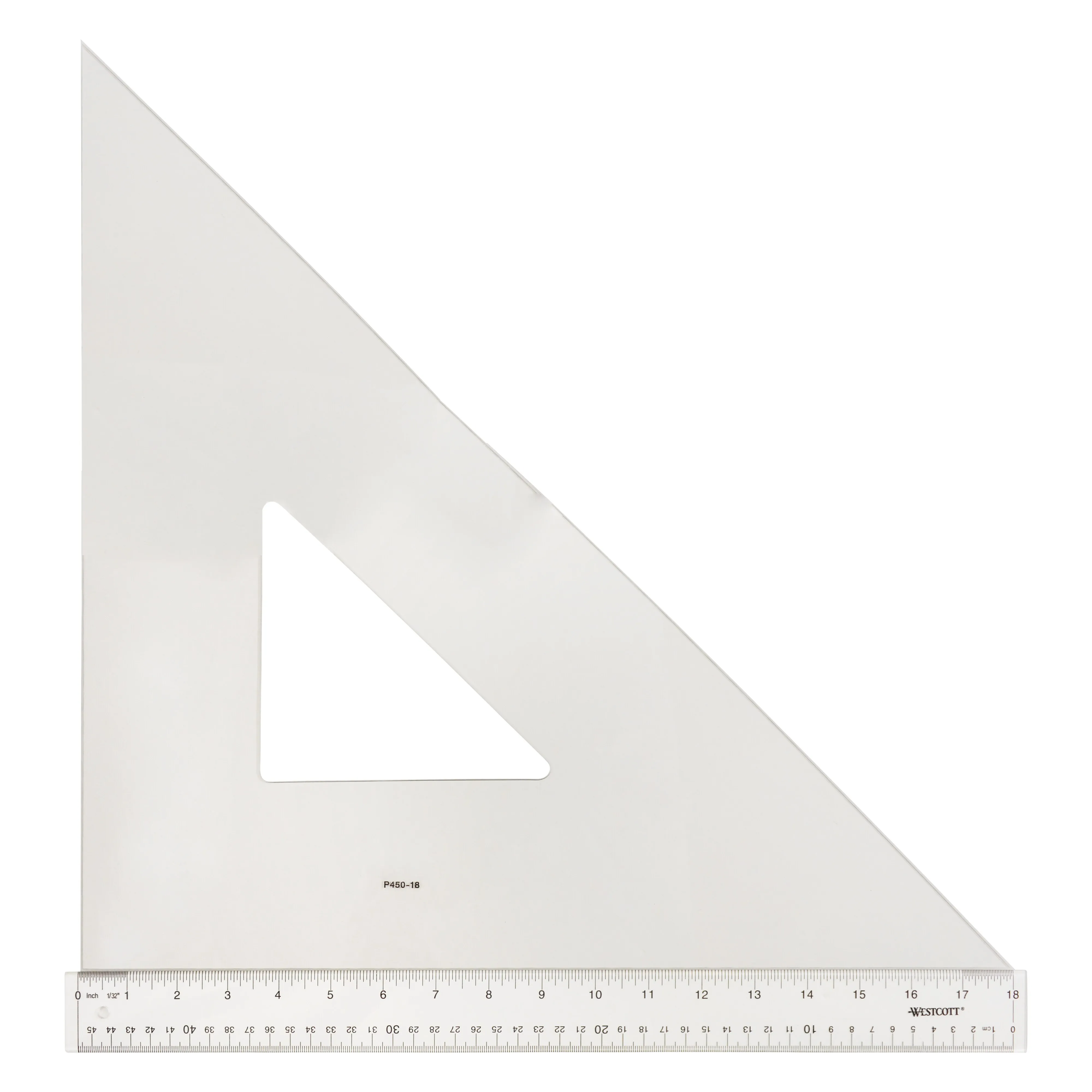 Triangles, 18 Inch Professional Triangle -45/90