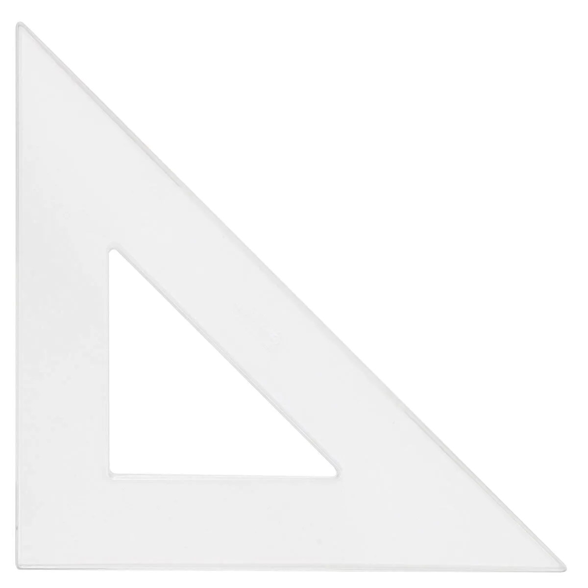Triangles, 8 Inch Styrene Triangle, 45/90