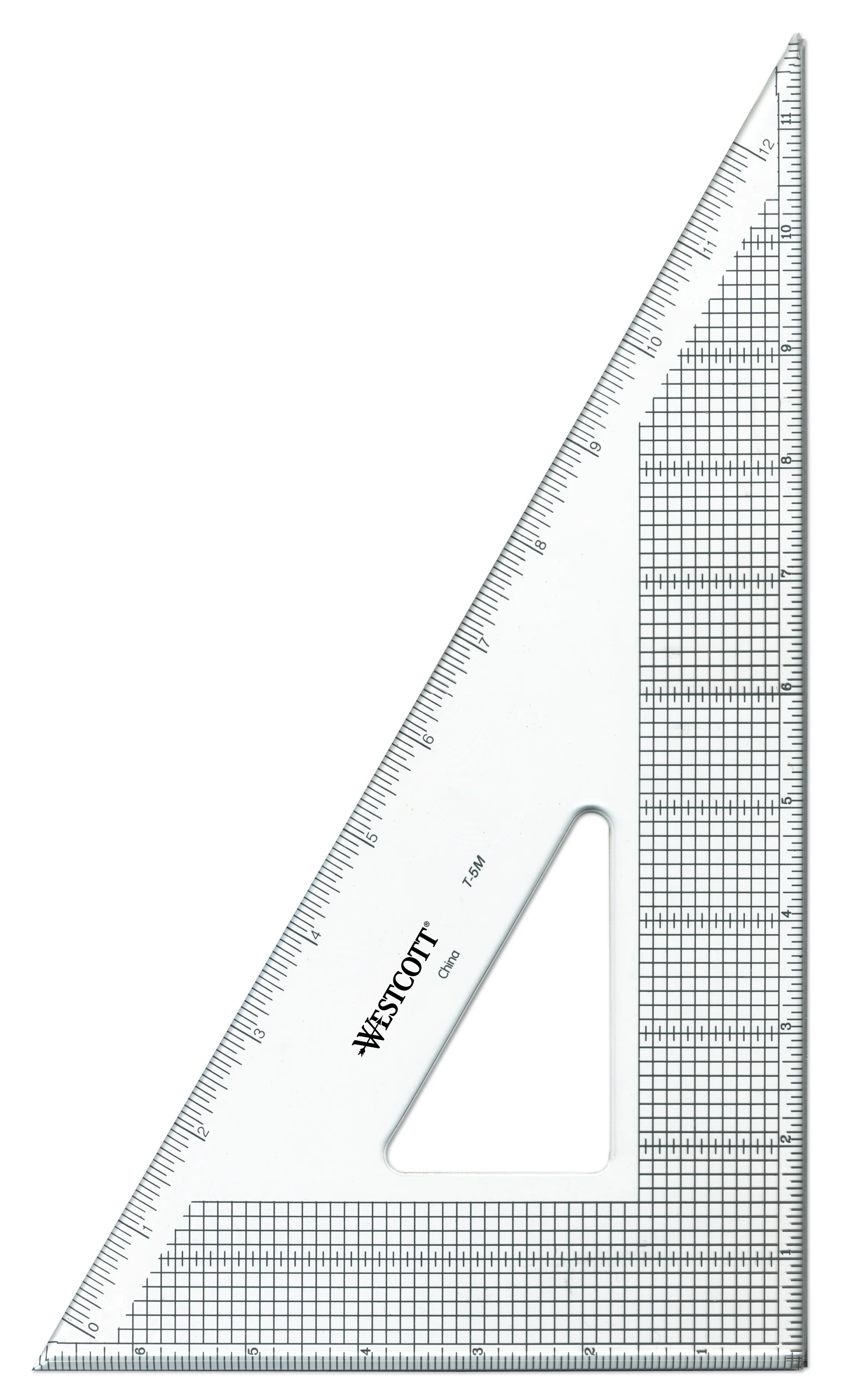 Triangles, 12 Inch Grid Triangle- 30/60