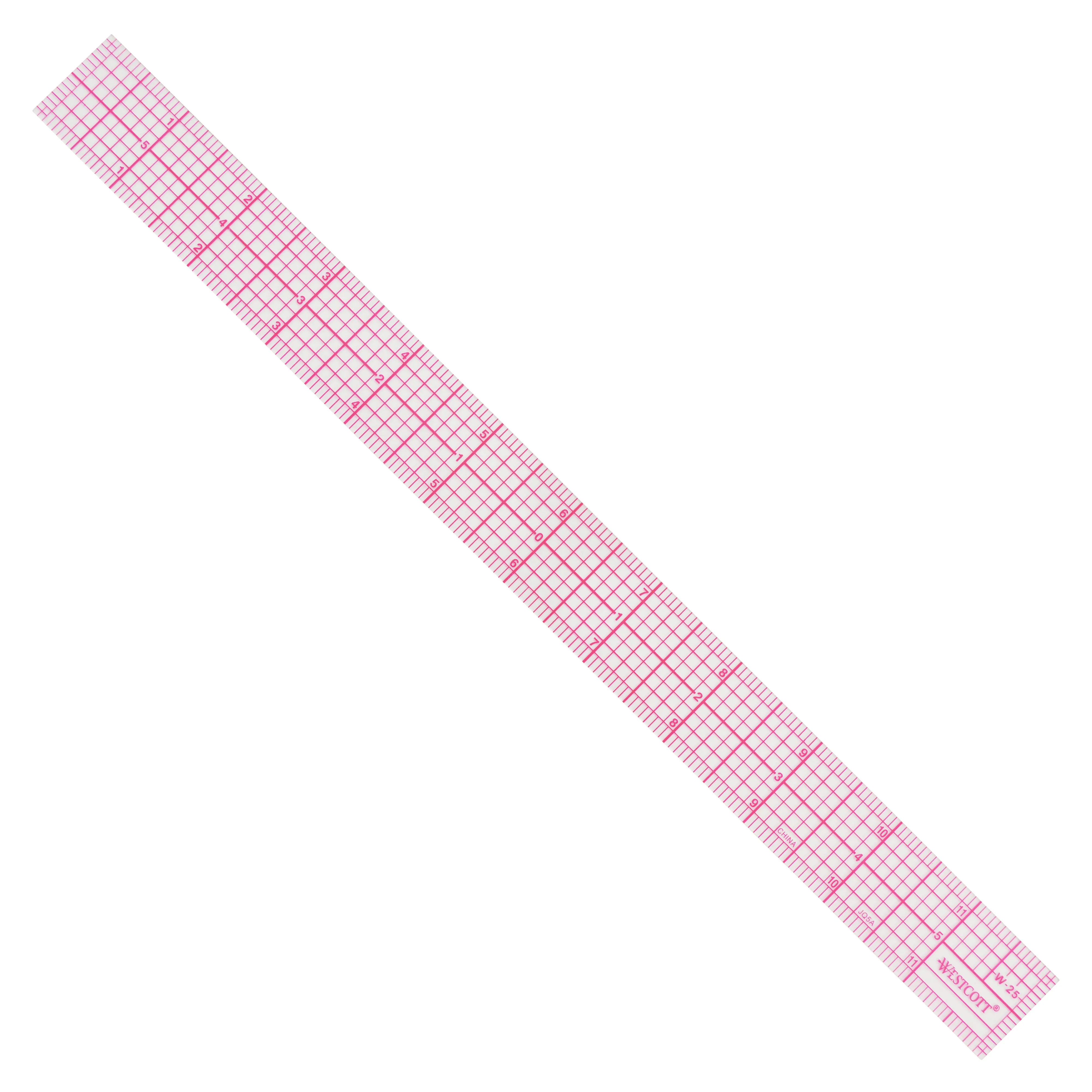 Rulers, 1 Inch x 12 Inch 8ths Graph ruler
