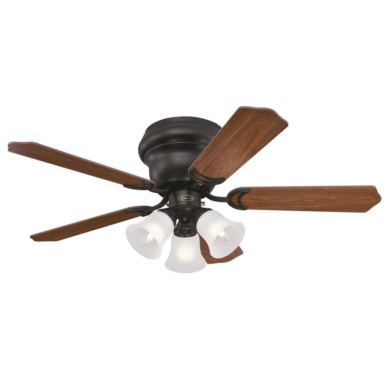 Contempra Trio 42 Inch 5-Blade Brnz Indoor Ceiling Fan w/Dimmable LED Lght