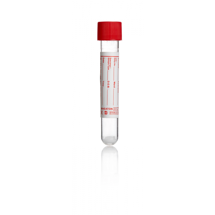 Primary Urine Tube With Sample Cup, With Boric Acid