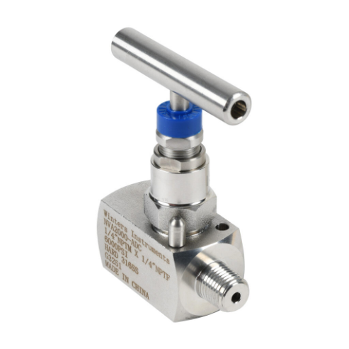 Manual Isolation And Throttling Needle Valve, Straight Body Hard Seat, Single Handle