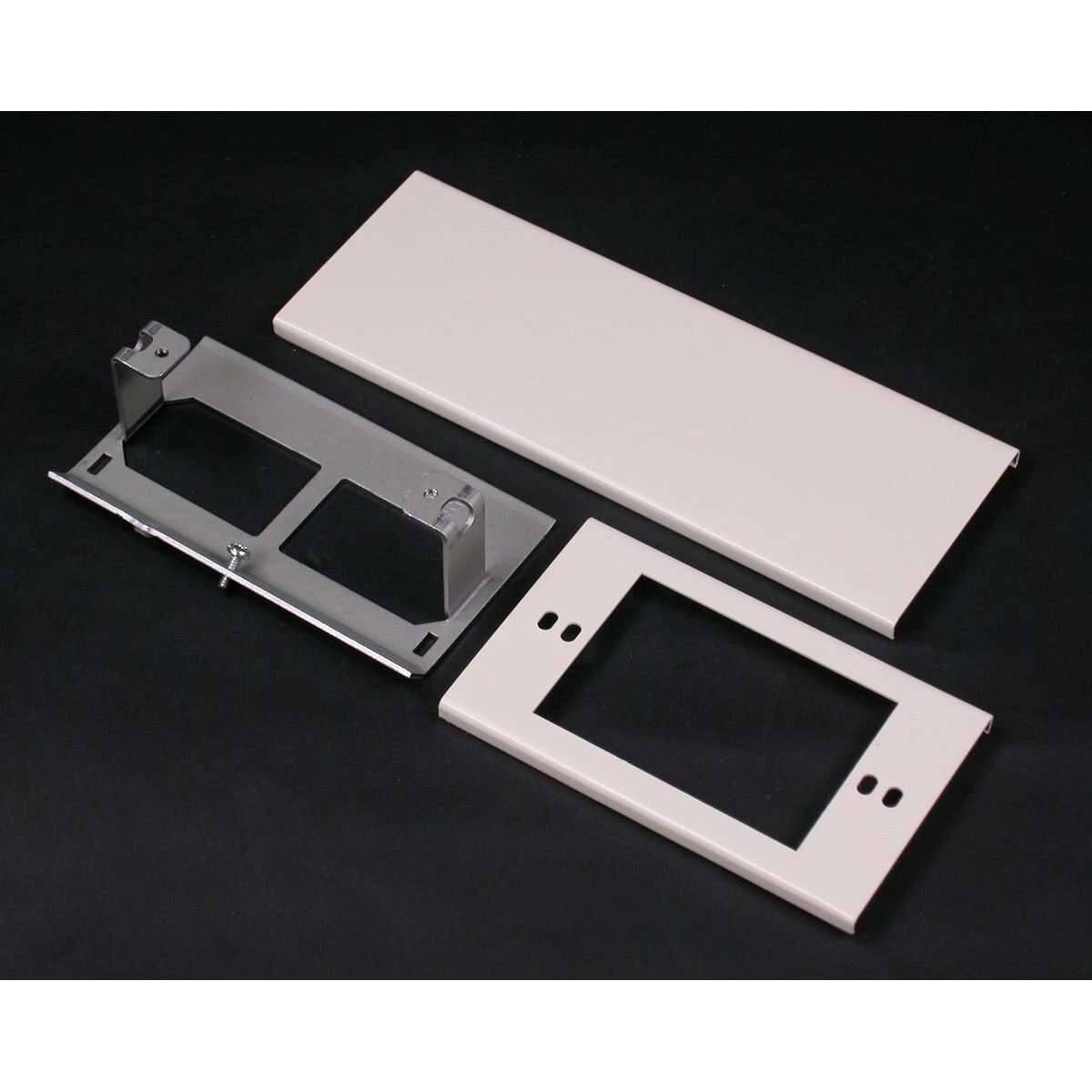 GFCI Cover Fitting, Ivory, Steel