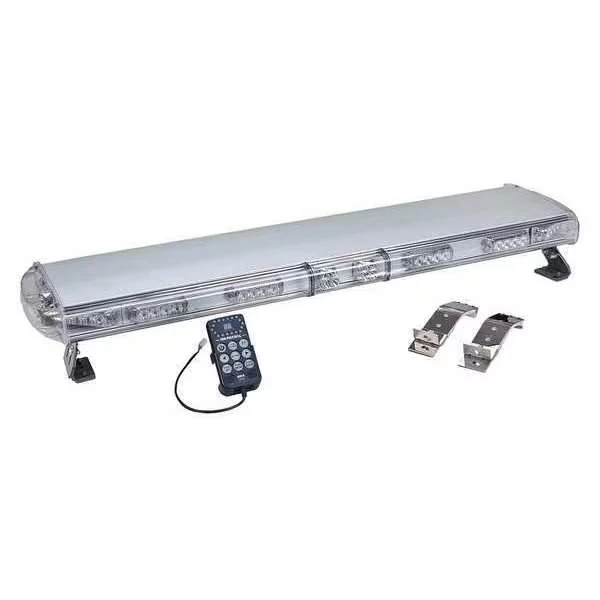 Lightbar, LED, Blue, Bracket Mnt, 12 Heads