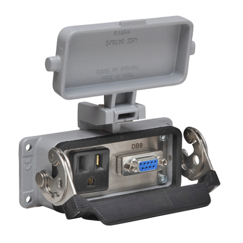 Panel Interface Connector, Single 120 VAC Outlet